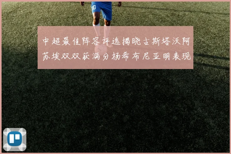 中超最佳阵容评选揭晓古斯塔沃阿苏埃双双获满分杨希布尼亚明表现出色